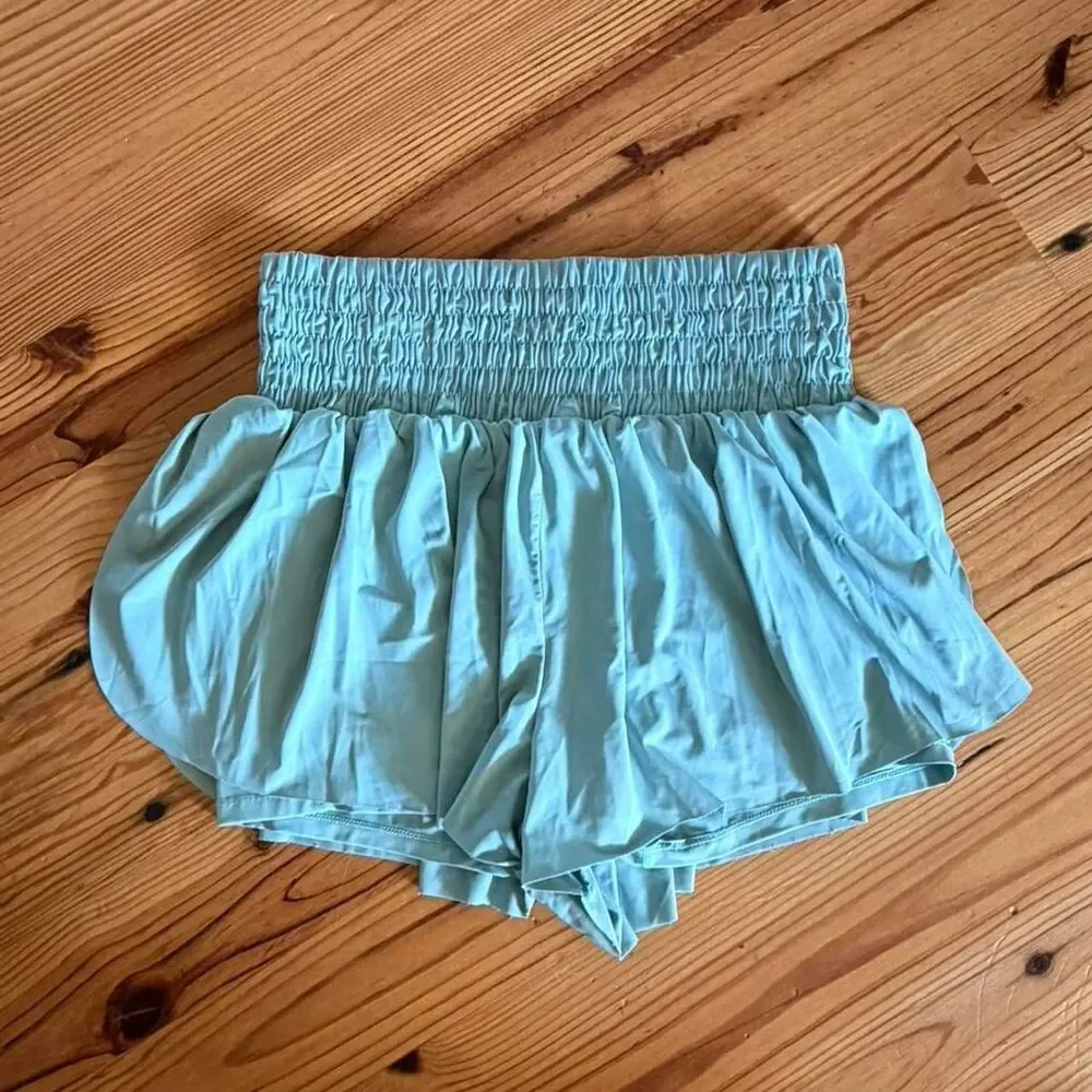 Unbranded Women's Green and Blue Shorts